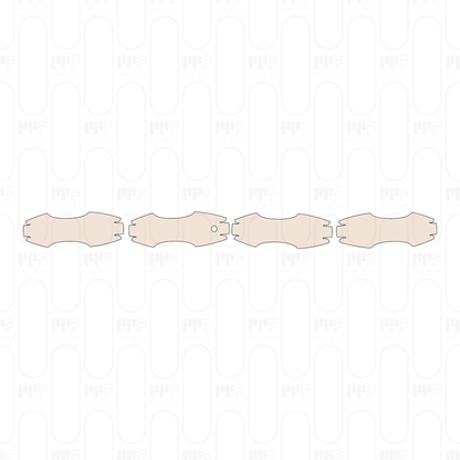 Pre-Cut PPF Ford Ranger (EU) MS-RT Double Cab 2025