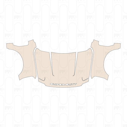 Pre-Cut PPF Ford Super Duty F-350 Crew Cab King Ranch 2023