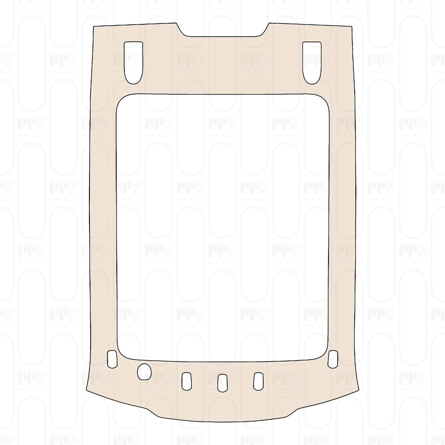 Pre-Cut PPF Ford Super Duty F-450 King Ranch 2023