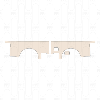 Pre-Cut PPF Ford Super Duty F-250 Crew Cab XLT 2023