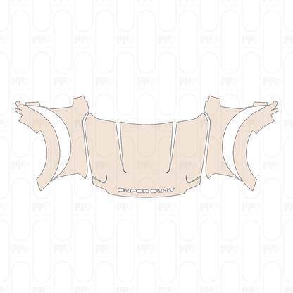 Pre-Cut PPF Ford Super Duty F-450 King Ranch 2023