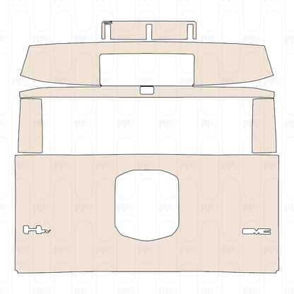 Pre-Cut PPF GMC Hummer EV SUV 2022
