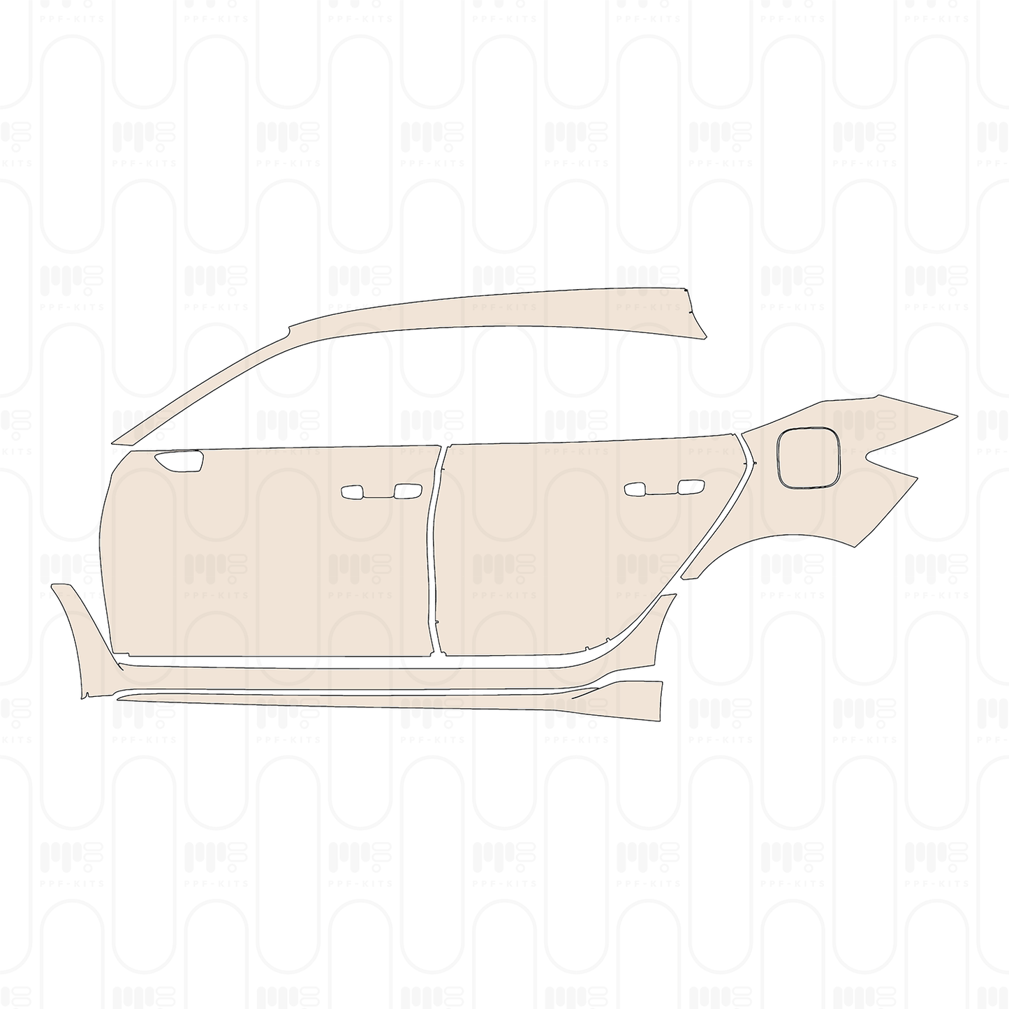 Pre-Cut PPF Honda Civic Type R 2023