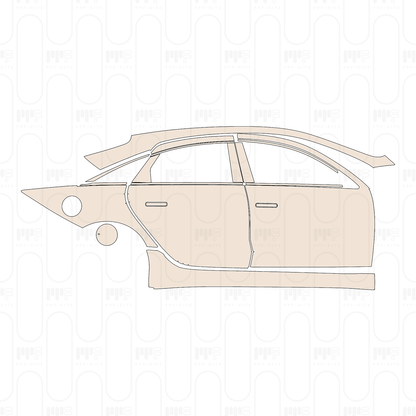 Pre-Cut PPF Hyundai IONIQ 6 (US) Limited 2023