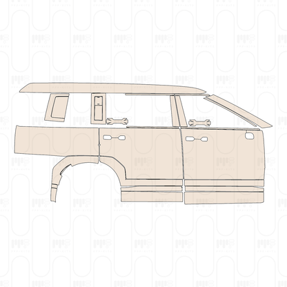 Pre-Cut PPF Hyundai Santa Fe (US) 2025