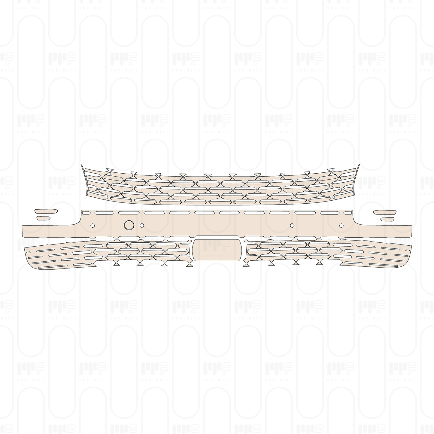 Pre-Cut PPF Hyundai Staria Base 2022