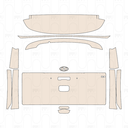 Pre-Cut PPF Hyundai Staria Base 2022