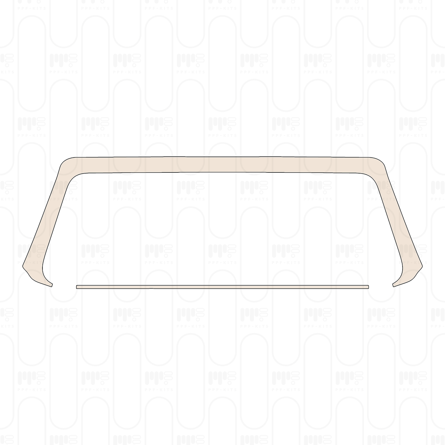 Pre-Cut PPF JEEP Gladiator Mojave 2022