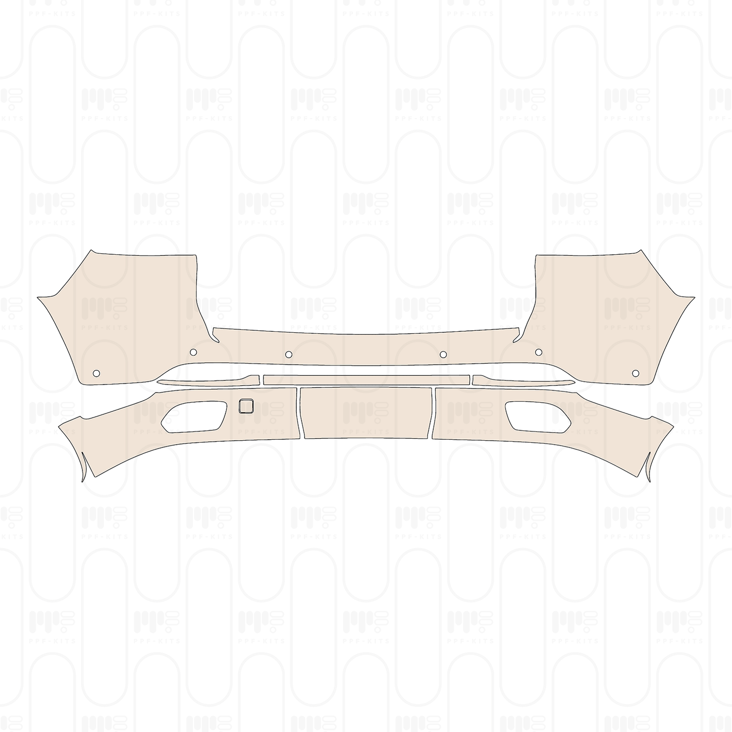 Pre-Cut PPF JEEP Grand Cherokee Grand Cherokee (2-row) Summit 2022