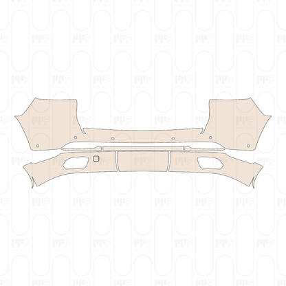 Pre-Cut PPF JEEP Grand Cherokee Grand Cherokee (2-row) Summit 2022