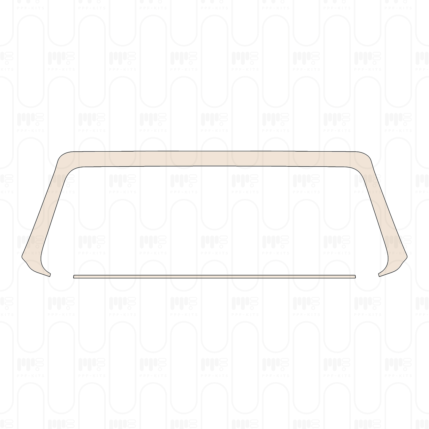 Pre-Cut PPF JEEP Wrangler 4 Door Willys 2022