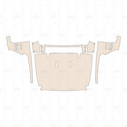Pre-Cut PPF JEEP Wrangler 4 Door Sahara 2022