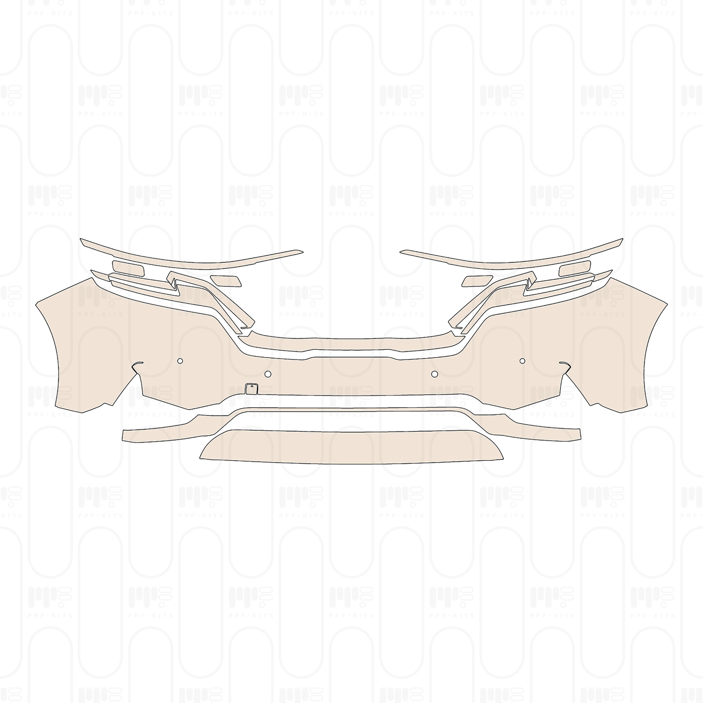 Pre-Cut PPF KIA Carnival (US) SX 2022