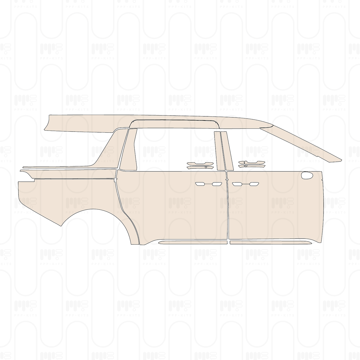 Pre-Cut PPF KIA Carnival (US) SX 2022