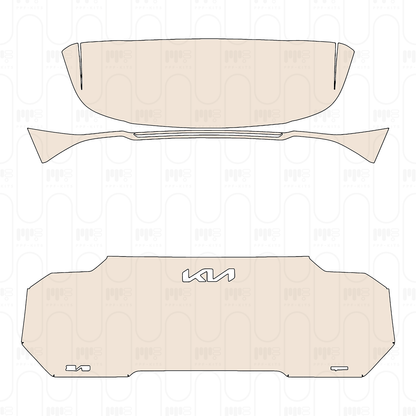 Pre-Cut PPF KIA EV9 GT-Line 2024