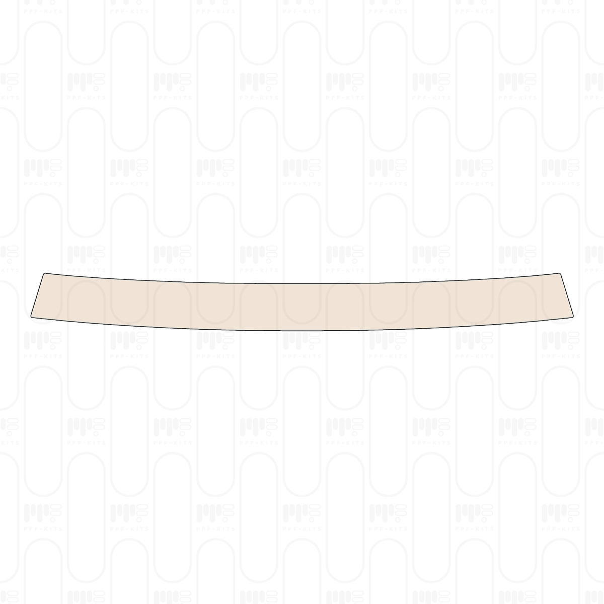 Pre-cut PPF pattern: Luggage Area - Kia