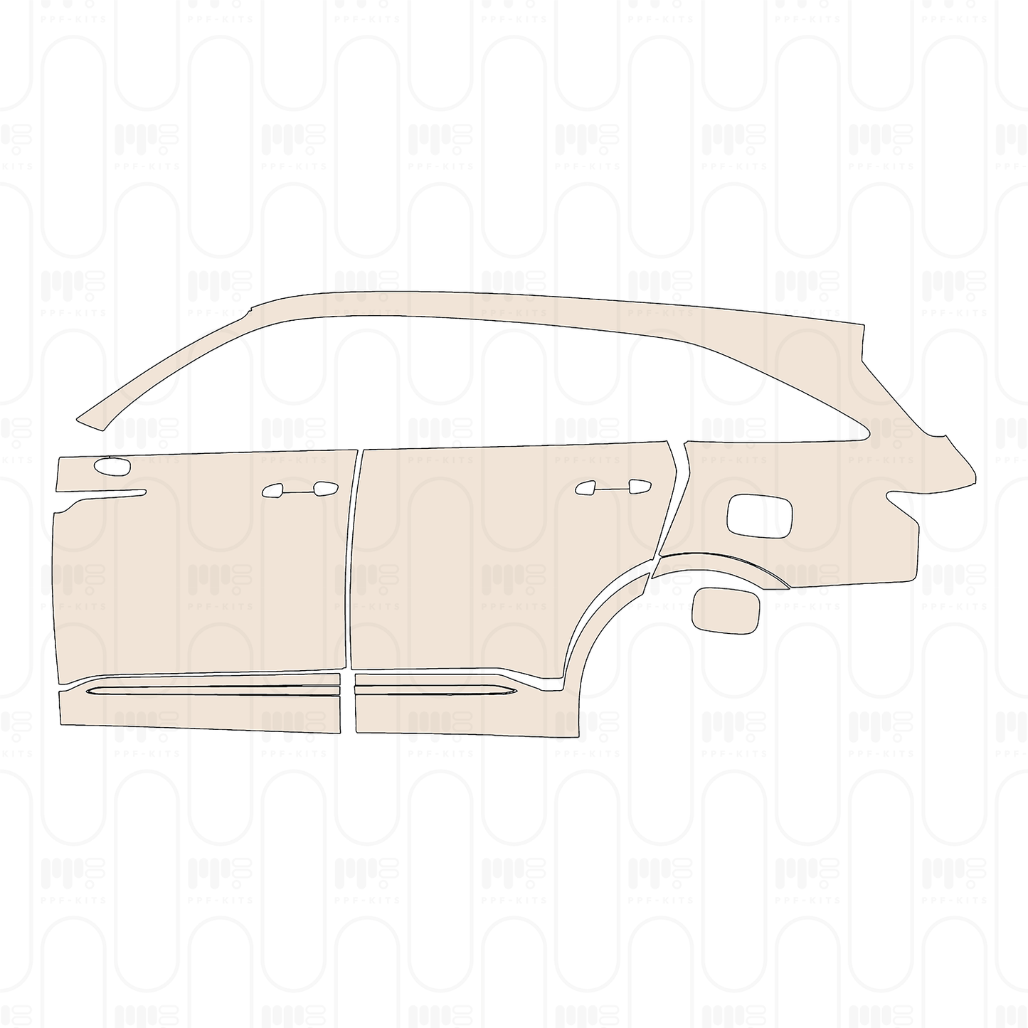 Pre-Cut PPF KIA Sorento X-Line SX Prestige AWD 2022