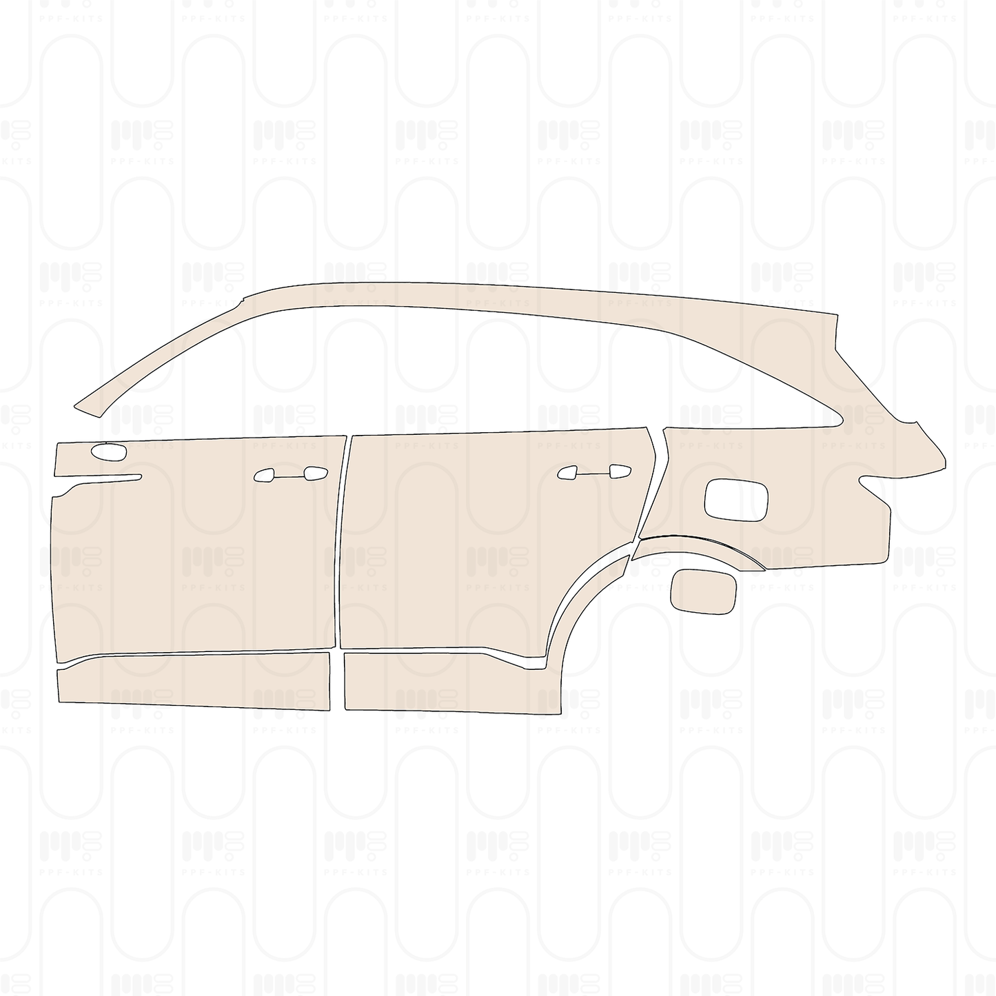 Pre-Cut PPF KIA Sorento X-Line SX Prestige AWD 2022