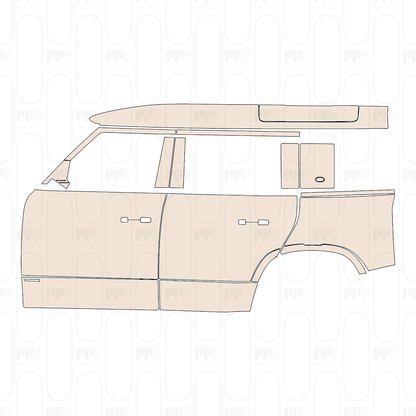 Pre-Cut PPF Land Rover Defender 110 X 2022