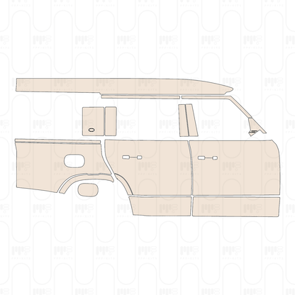 Pre-Cut PPF Land Rover Defender 130 Base 2023