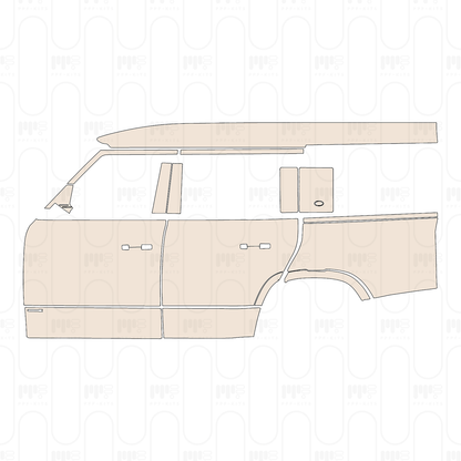 Pre-Cut PPF Land Rover Defender 130 X 2023
