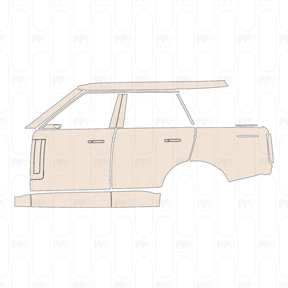 Pre-Cut PPF Land Rover Range Rover Standard Wheelbase Base 2025