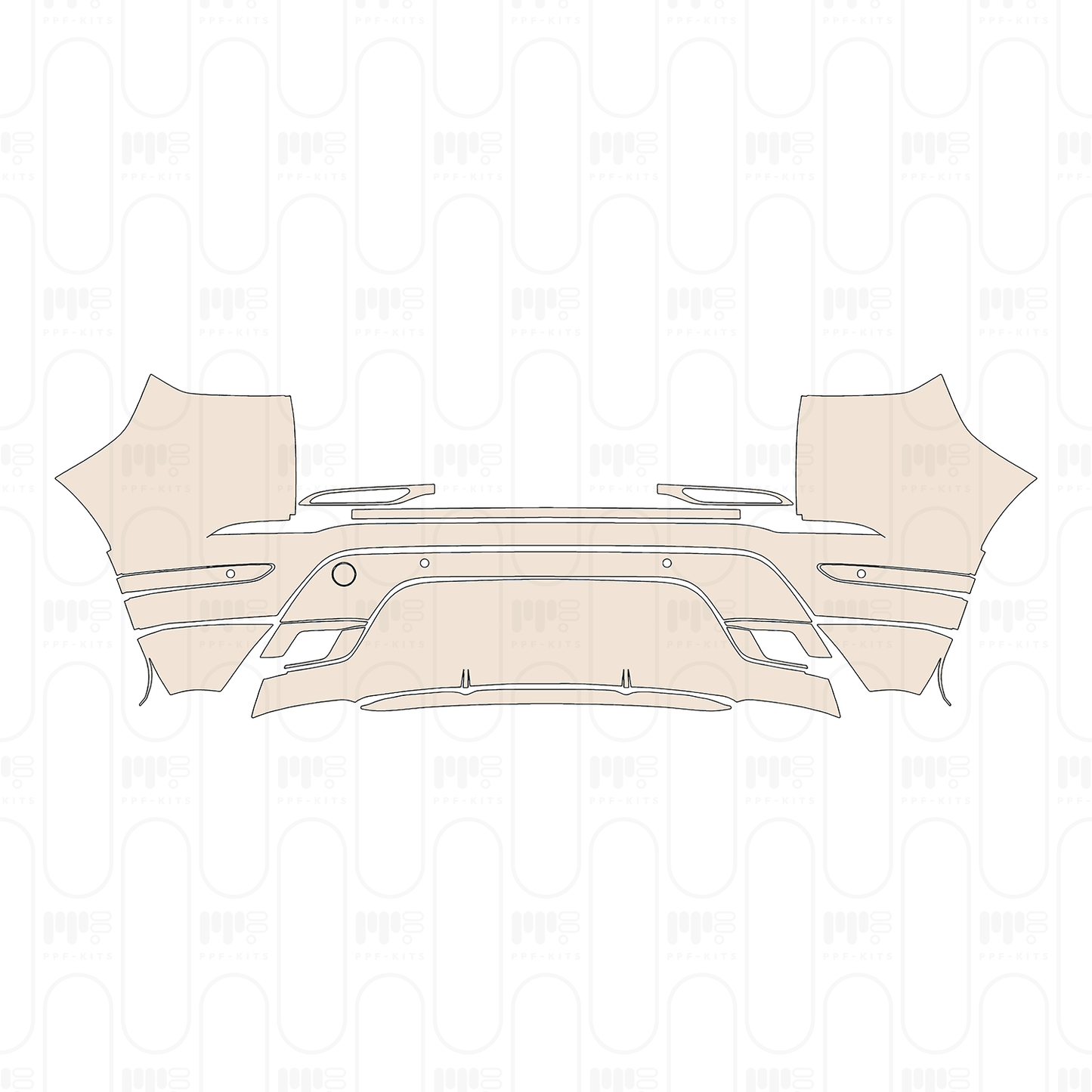 Pre-Cut PPF Land Rover Range Rover Evoque Standard Wheelbase R-Dynamic 2022