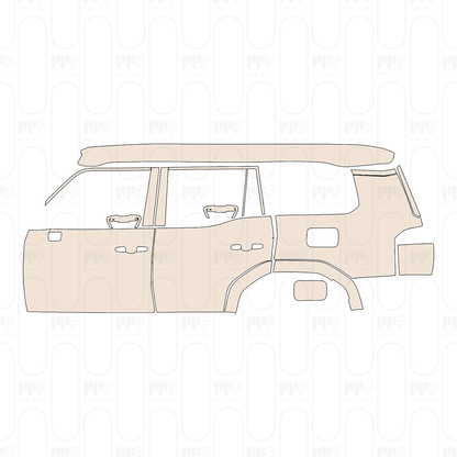 Pre-Cut PPF Lexus GX (US) Overtrail 2024