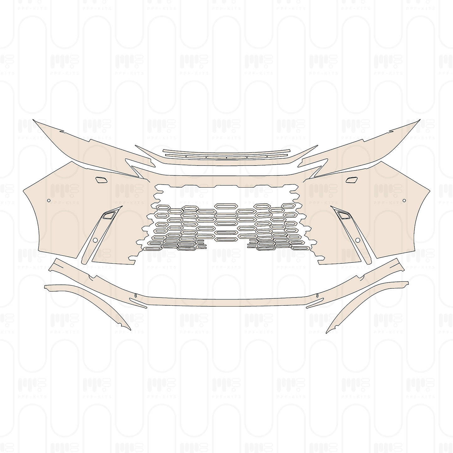 Pre-Cut PPF Lexus LM 2025