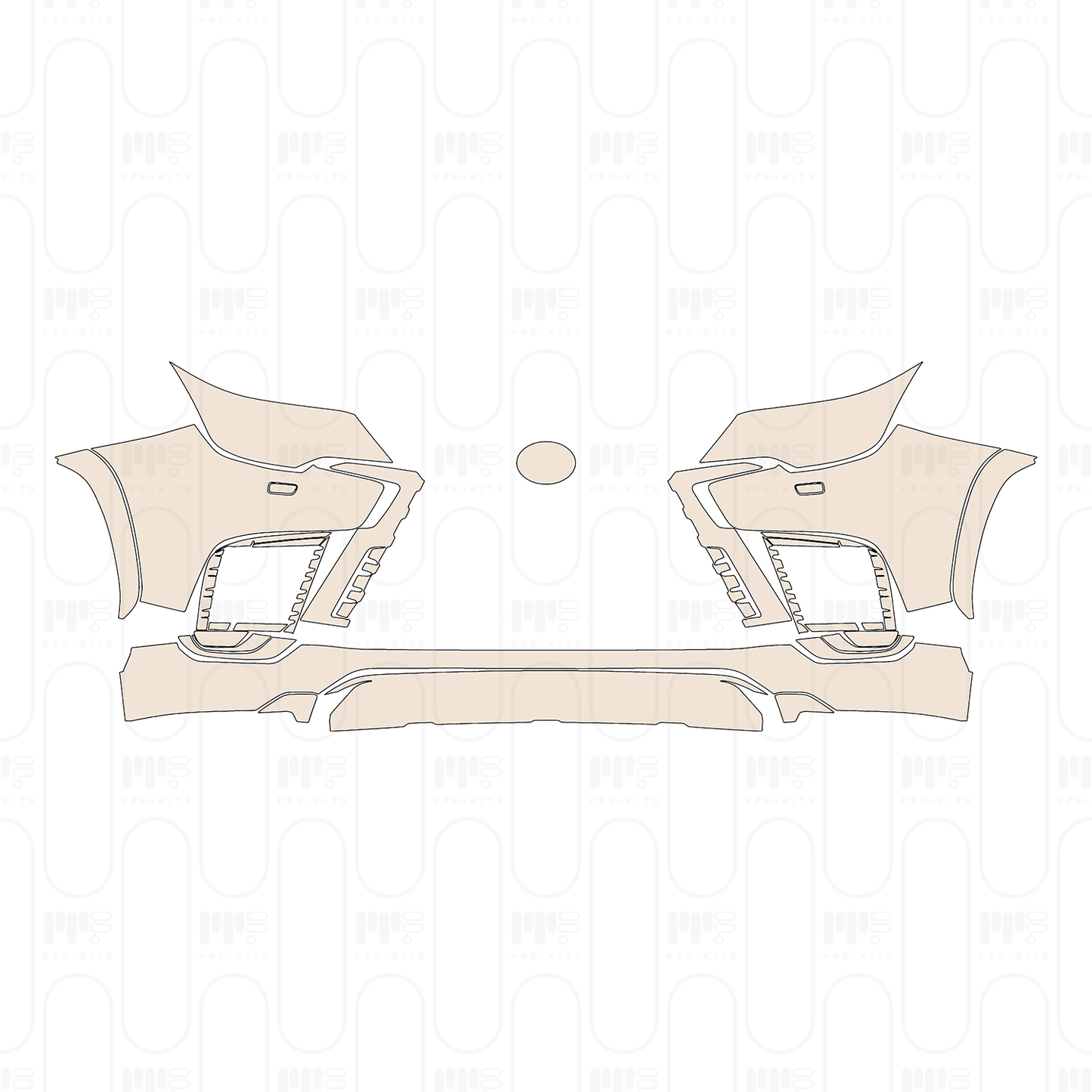 Pre-Cut PPF Lexus LX Luxury 2022