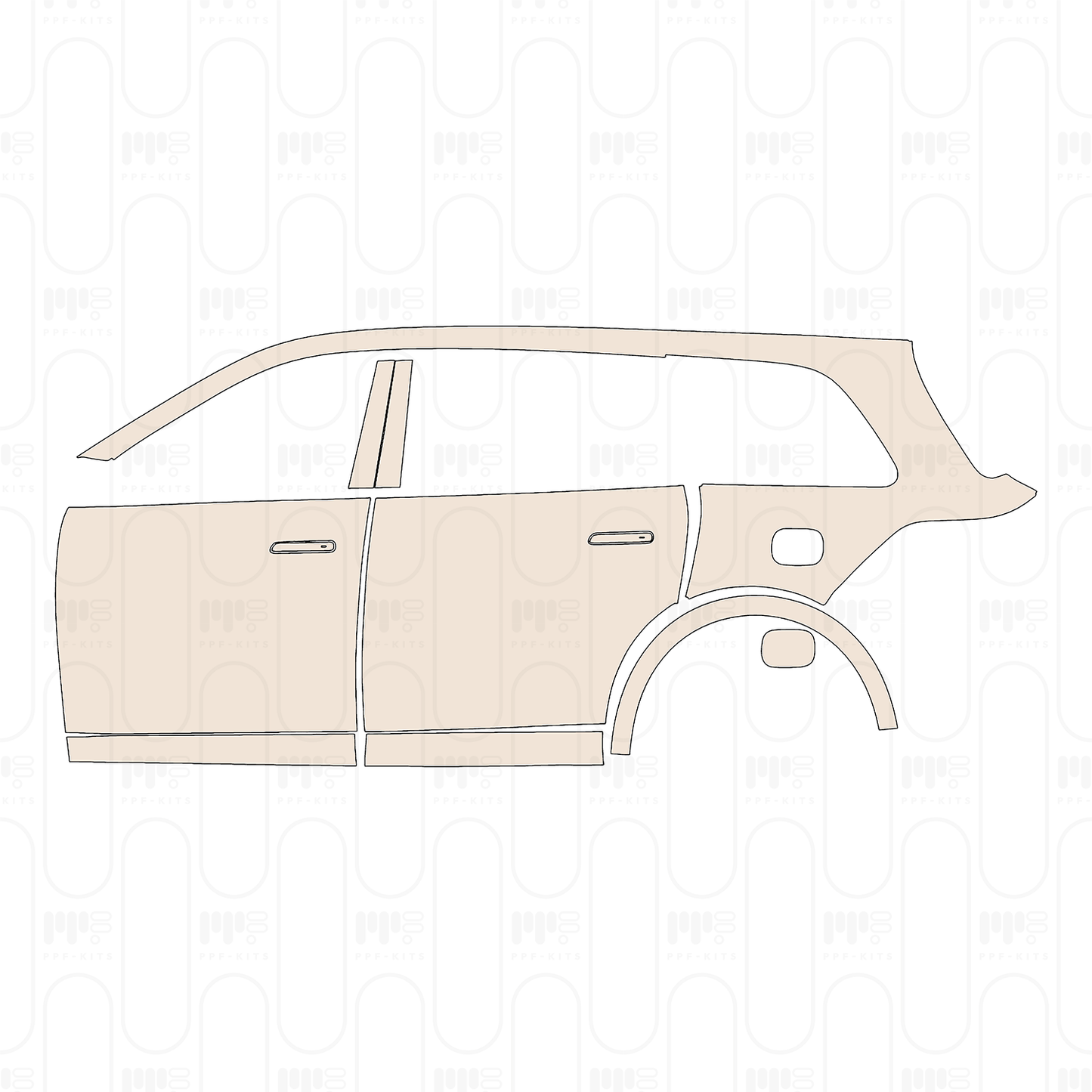 Pre-Cut PPF Li Auto L9 2023