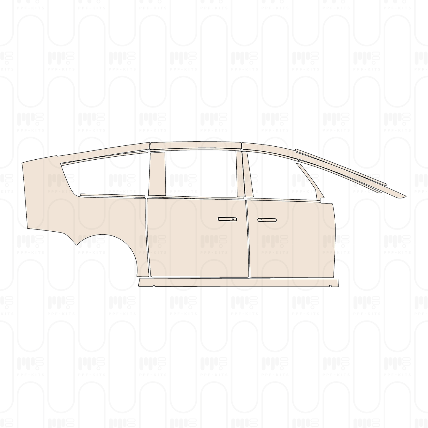 Pre-Cut PPF Li Auto Mega 2024