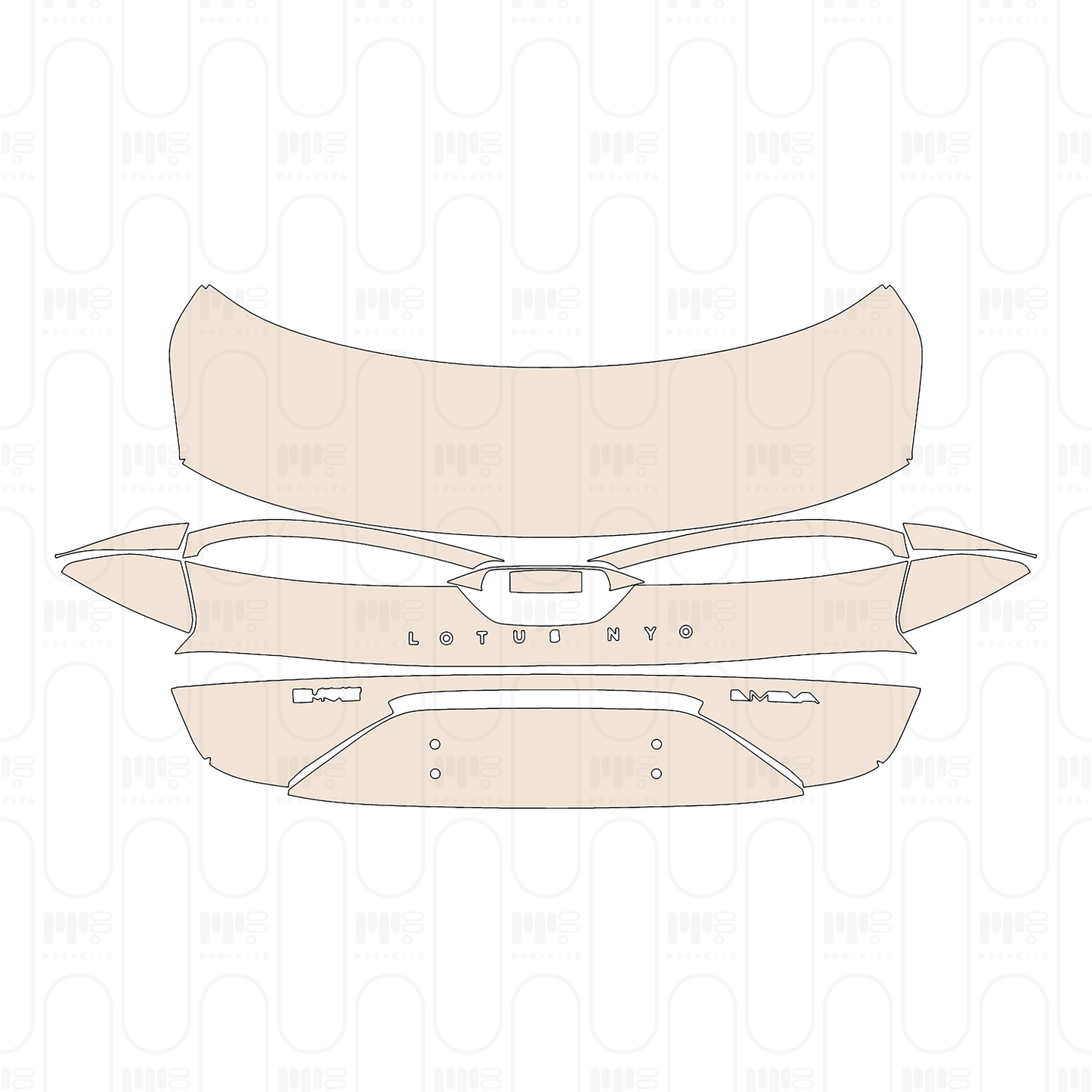 Pre-Cut PPF Lotus Emeya 2025