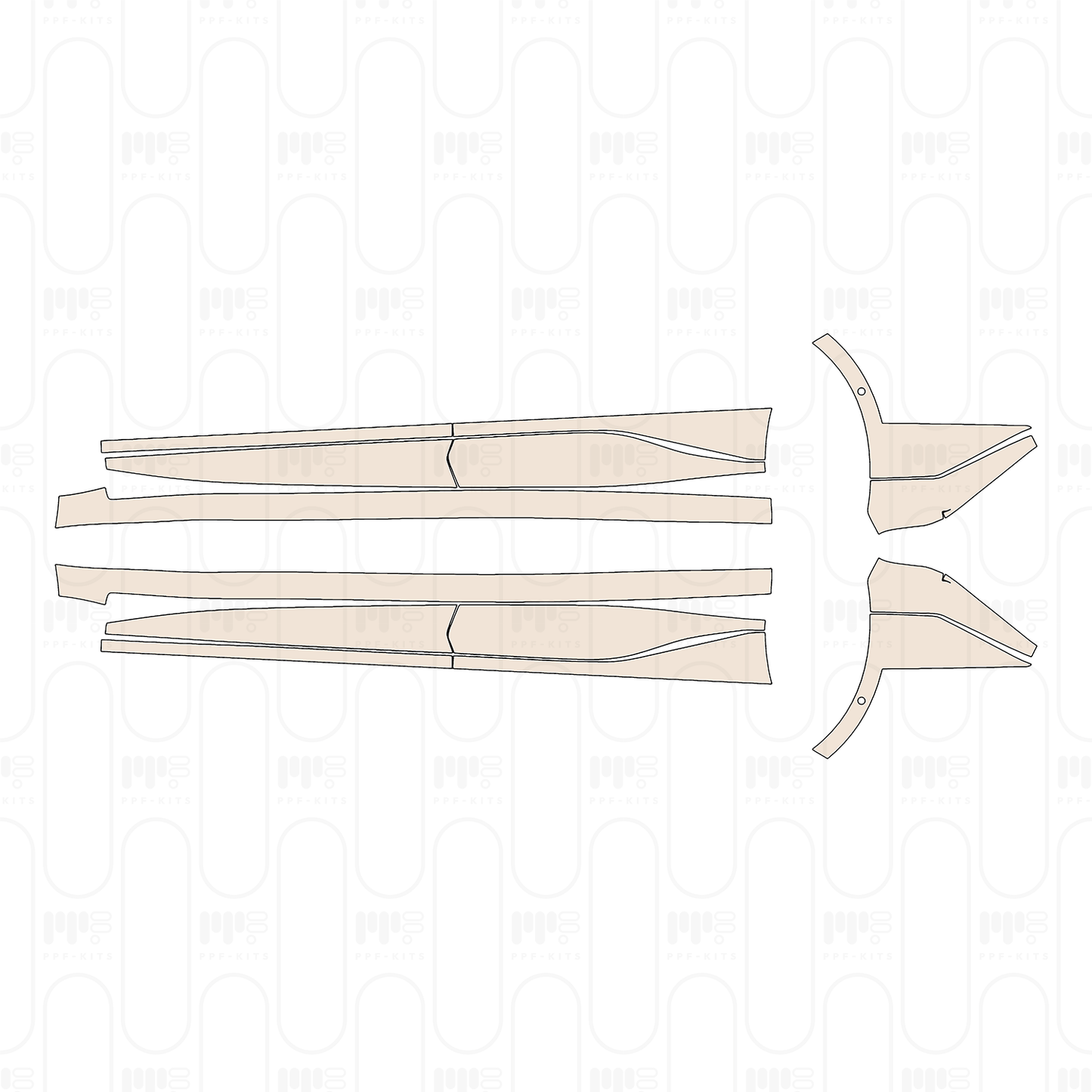 Pre-Cut PPF Lotus Emeya 2025