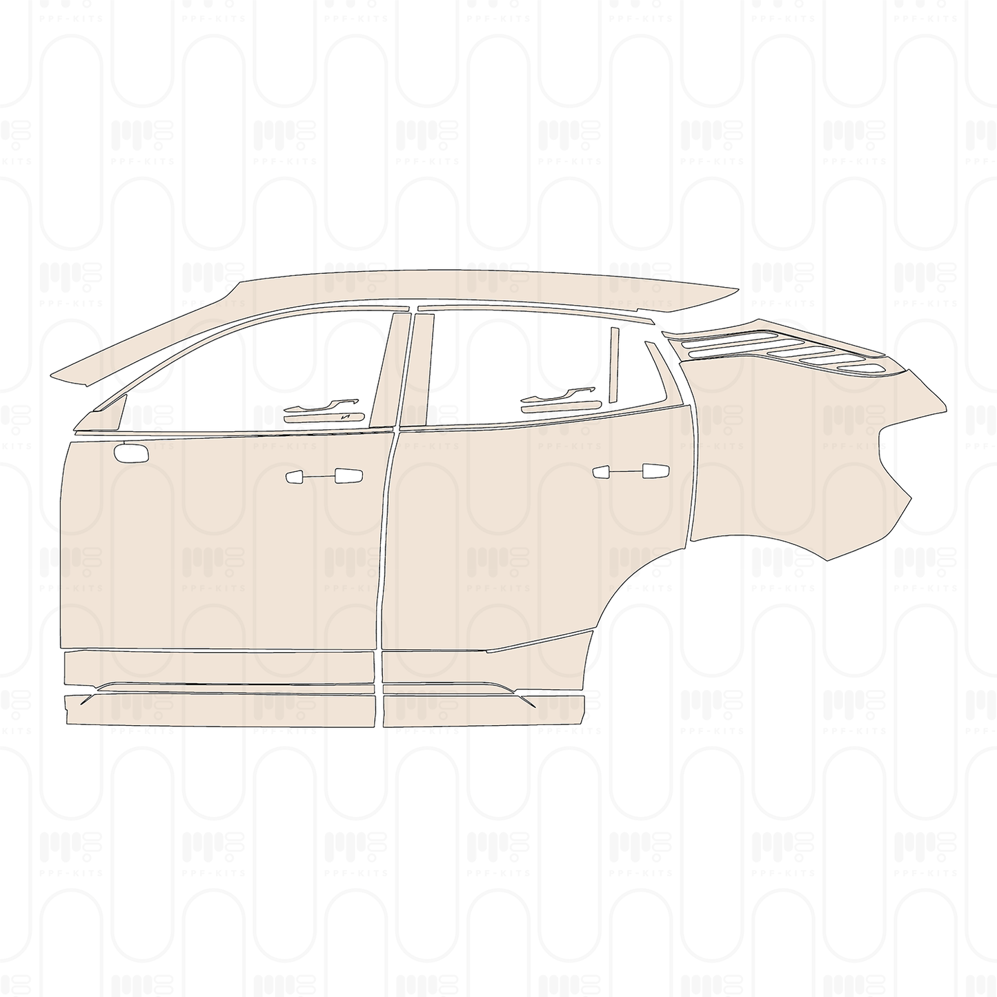 Pre-Cut PPF Lynk&Co 05 2022