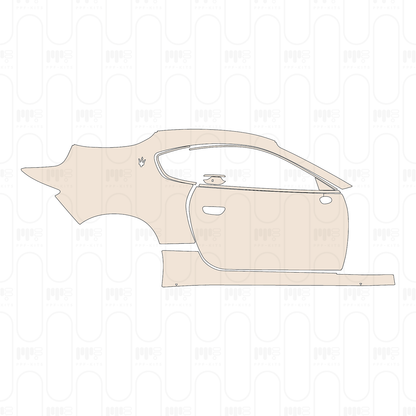 Pre-Cut PPF Maserati GranTurismo Folgore 2024