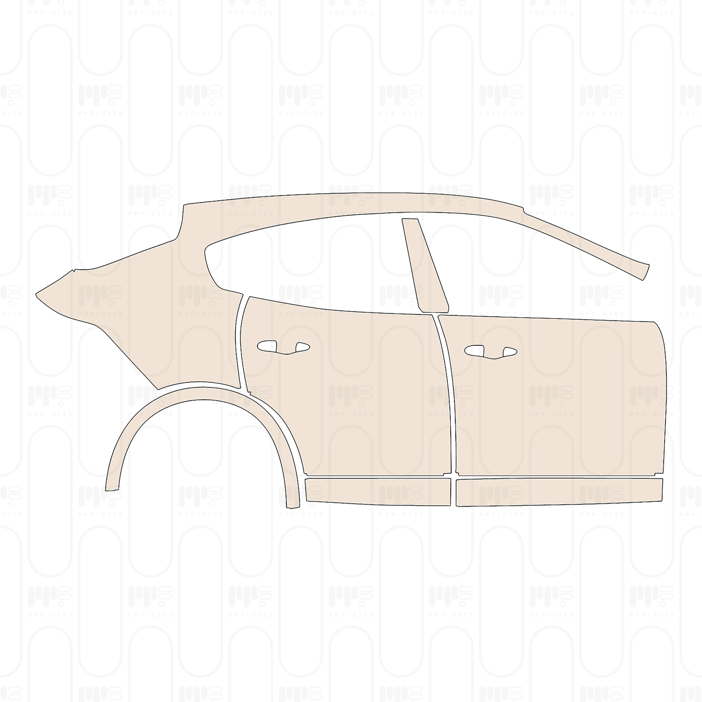 Pre-Cut PPF Maserati Levante Modena 2024