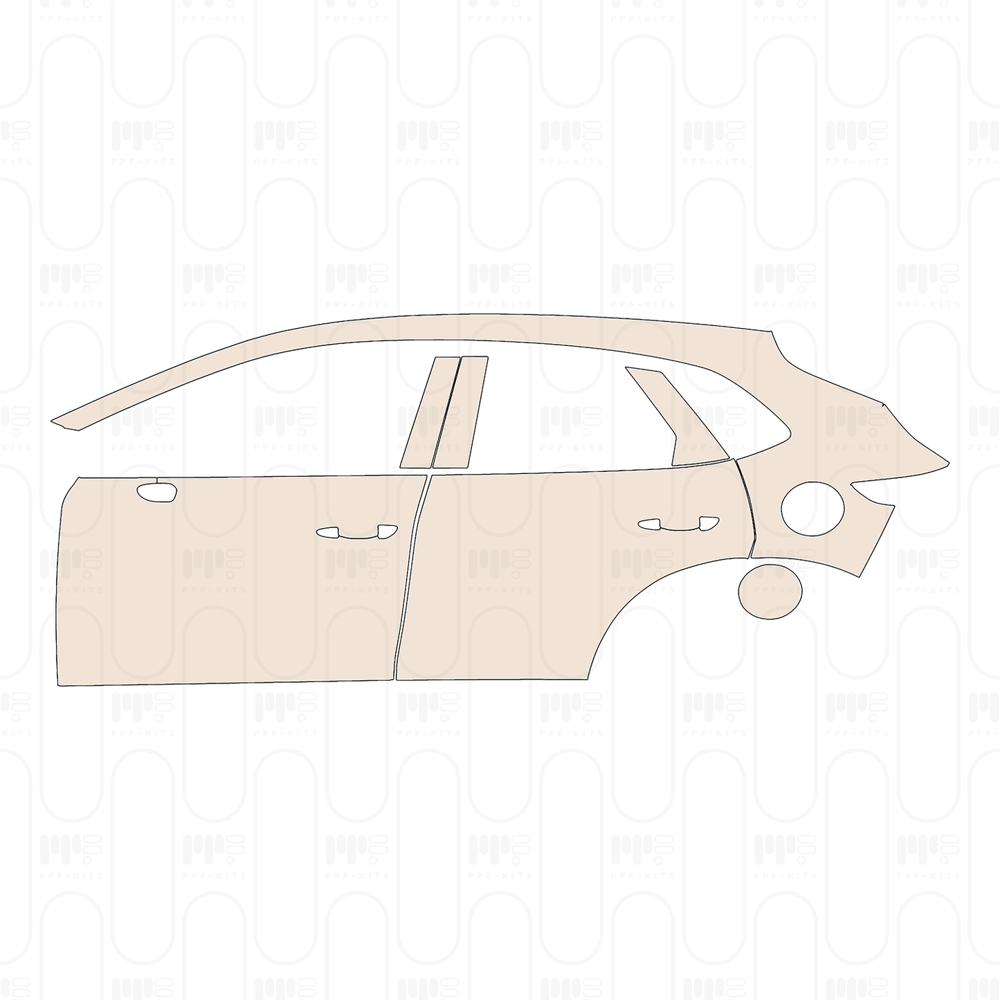 Pre-Cut PPF Mazda CX-30 2022
