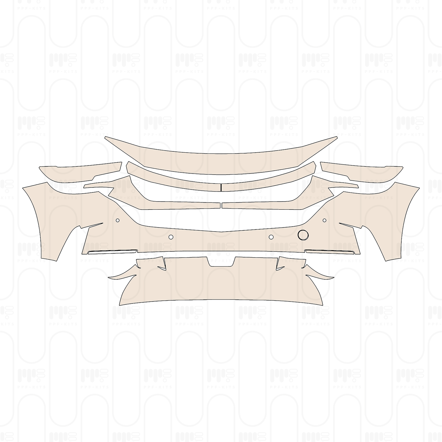 Pre-Cut PPF Mazda CX-50 2023