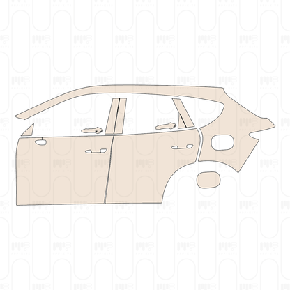 Pre-Cut PPF Mazda CX-60 (EU) Exclusive-Line 2023
