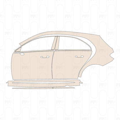 Pre-Cut PPF Mercedes-Benz A Class Hatchback AMG A 35 2022