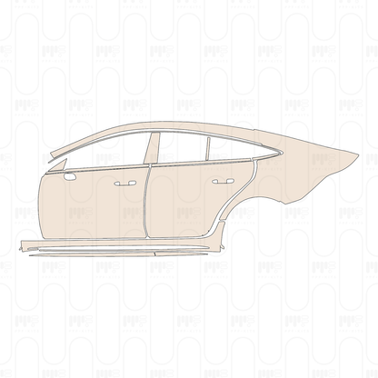 Pre-Cut PPF Mercedes-Benz AMG GT 4-Door 63 2023