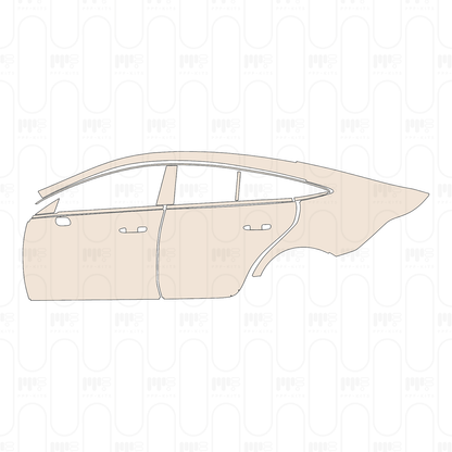 Pre-Cut PPF Mercedes-Benz AMG GT 4-Door 53 2023