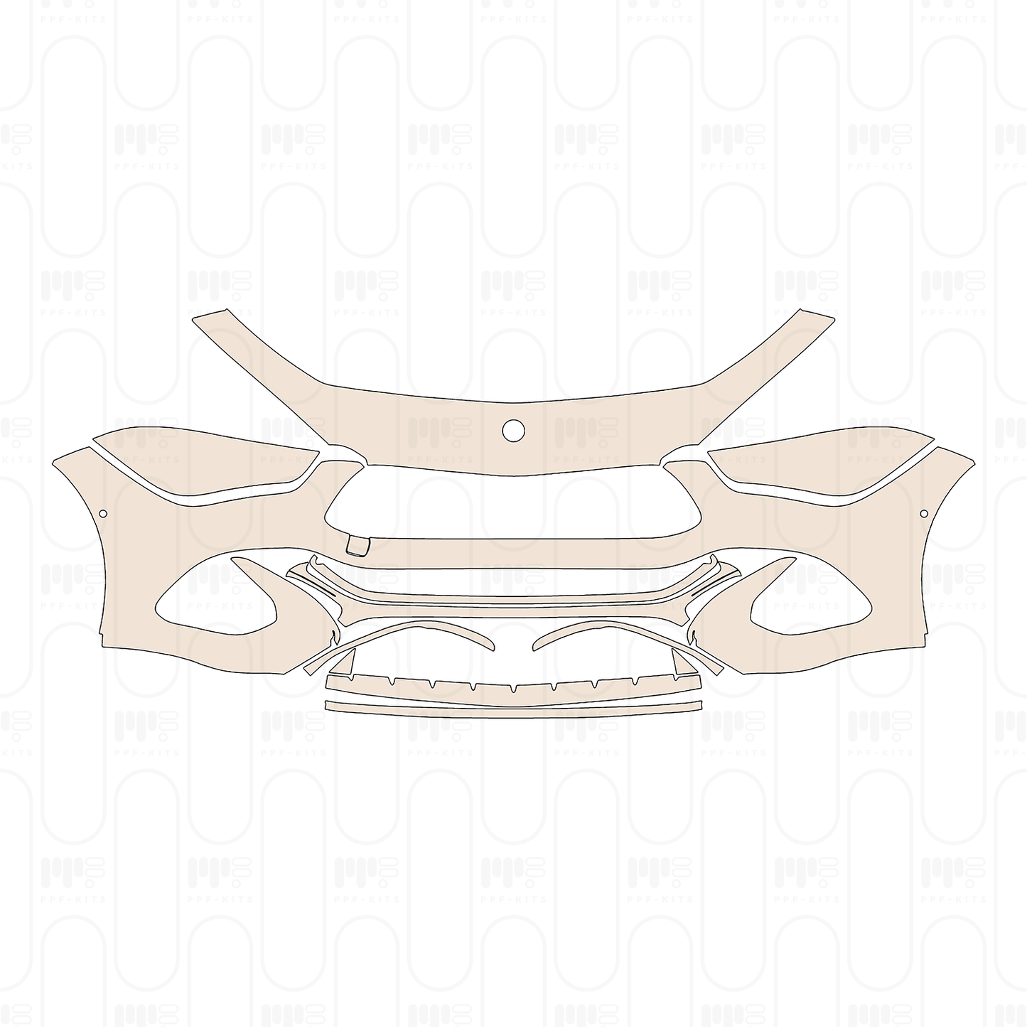 Pre-Cut PPF Mercedes-Benz CLE Coupe Base 2025