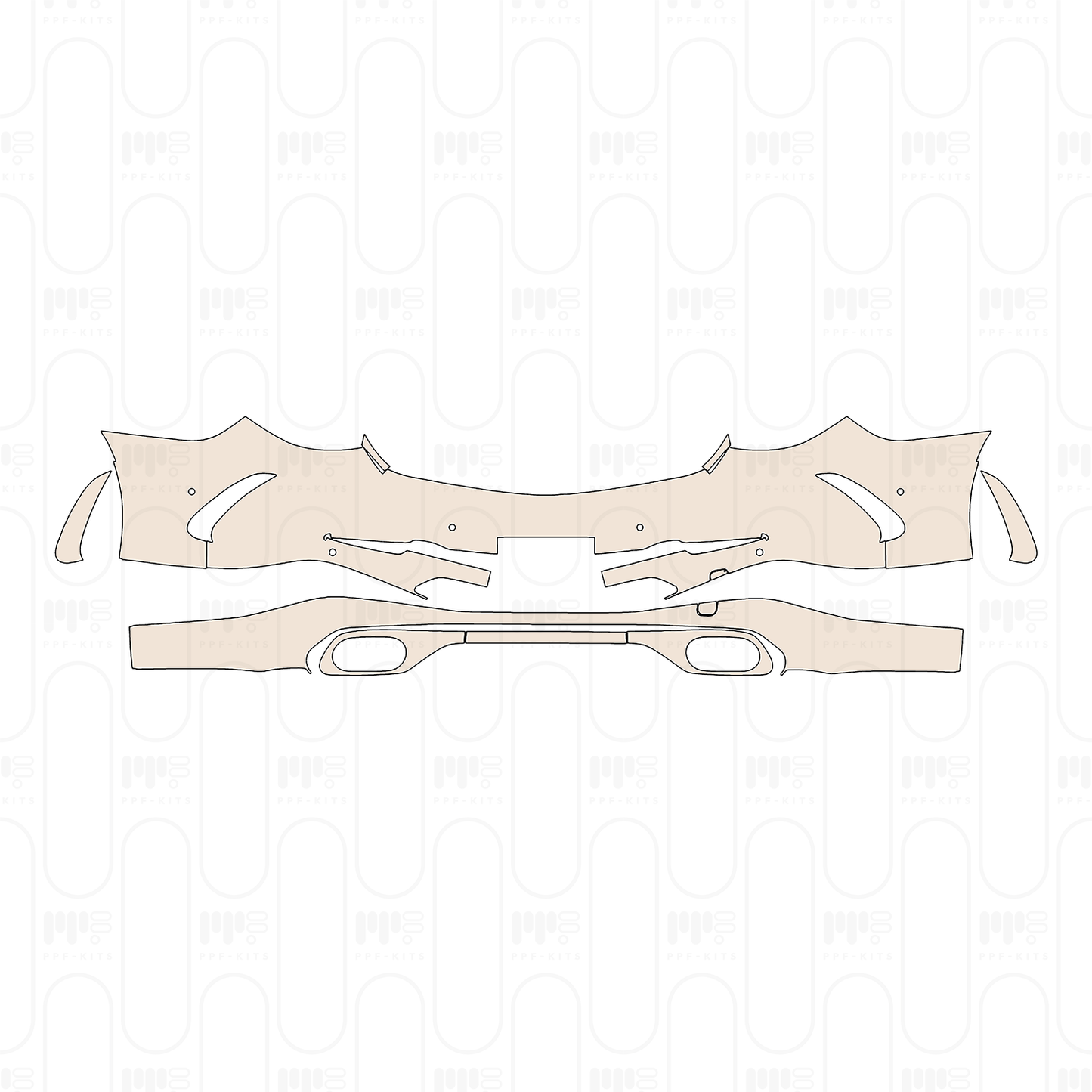 Pre-Cut PPF Mercedes-Benz CLE Cabriolet AMG CLE 53 2024