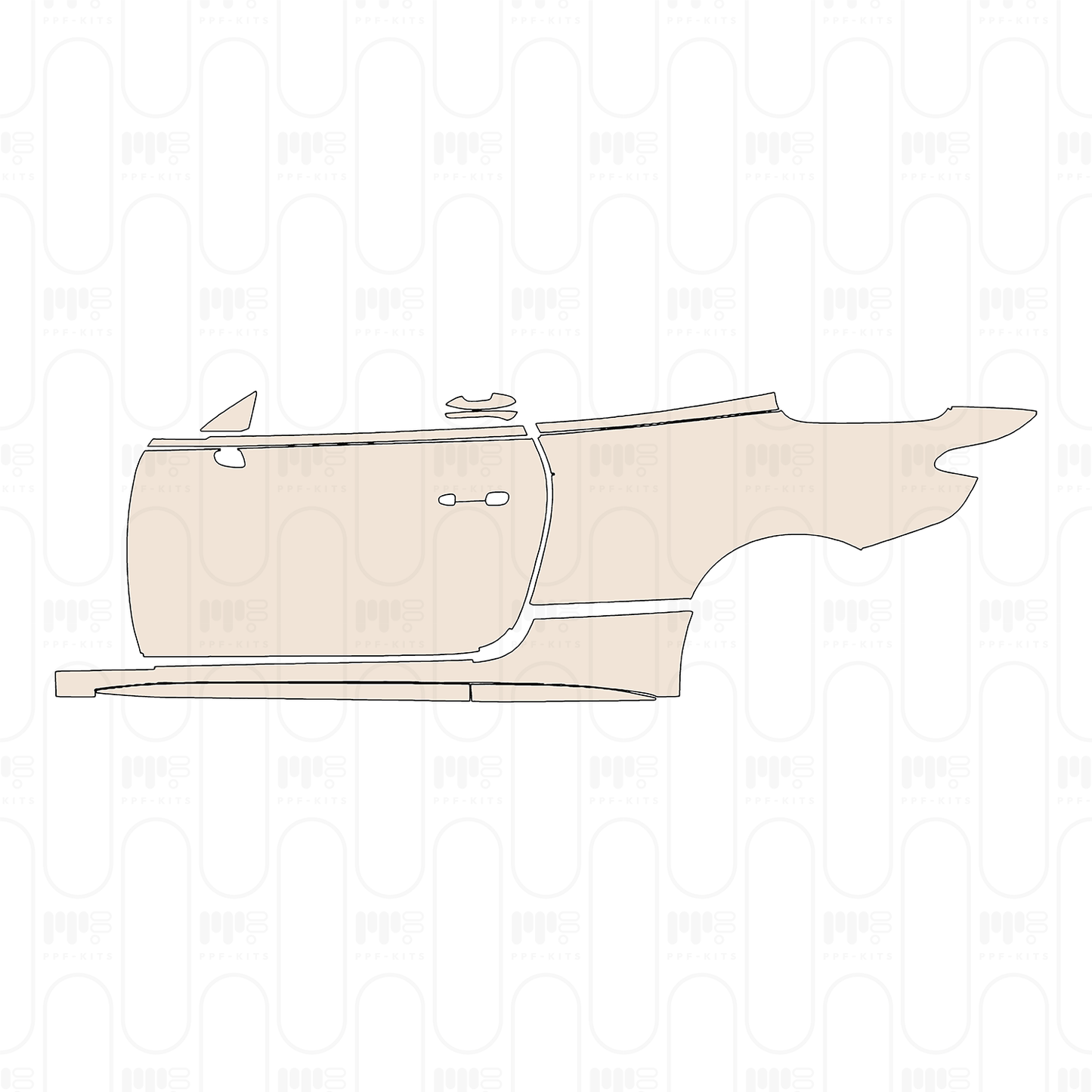 Pre-Cut PPF Mercedes-Benz CLE Cabriolet AMG CLE 53 2024