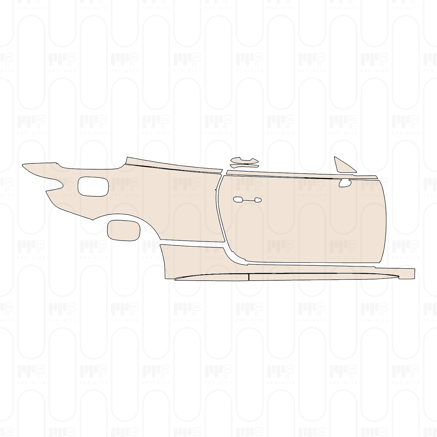 Pre-Cut PPF Mercedes-Benz CLE Cabriolet AMG CLE 53 2024