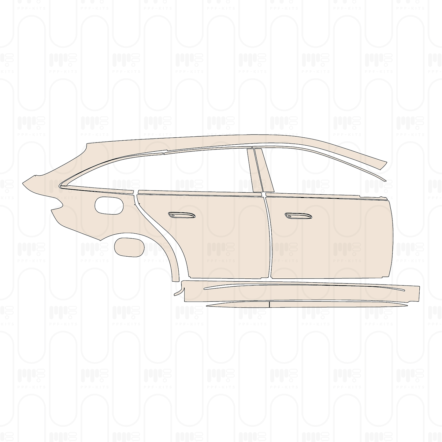 Pre-Cut PPF Mercedes-Benz E Class Estate AMG E53 2024