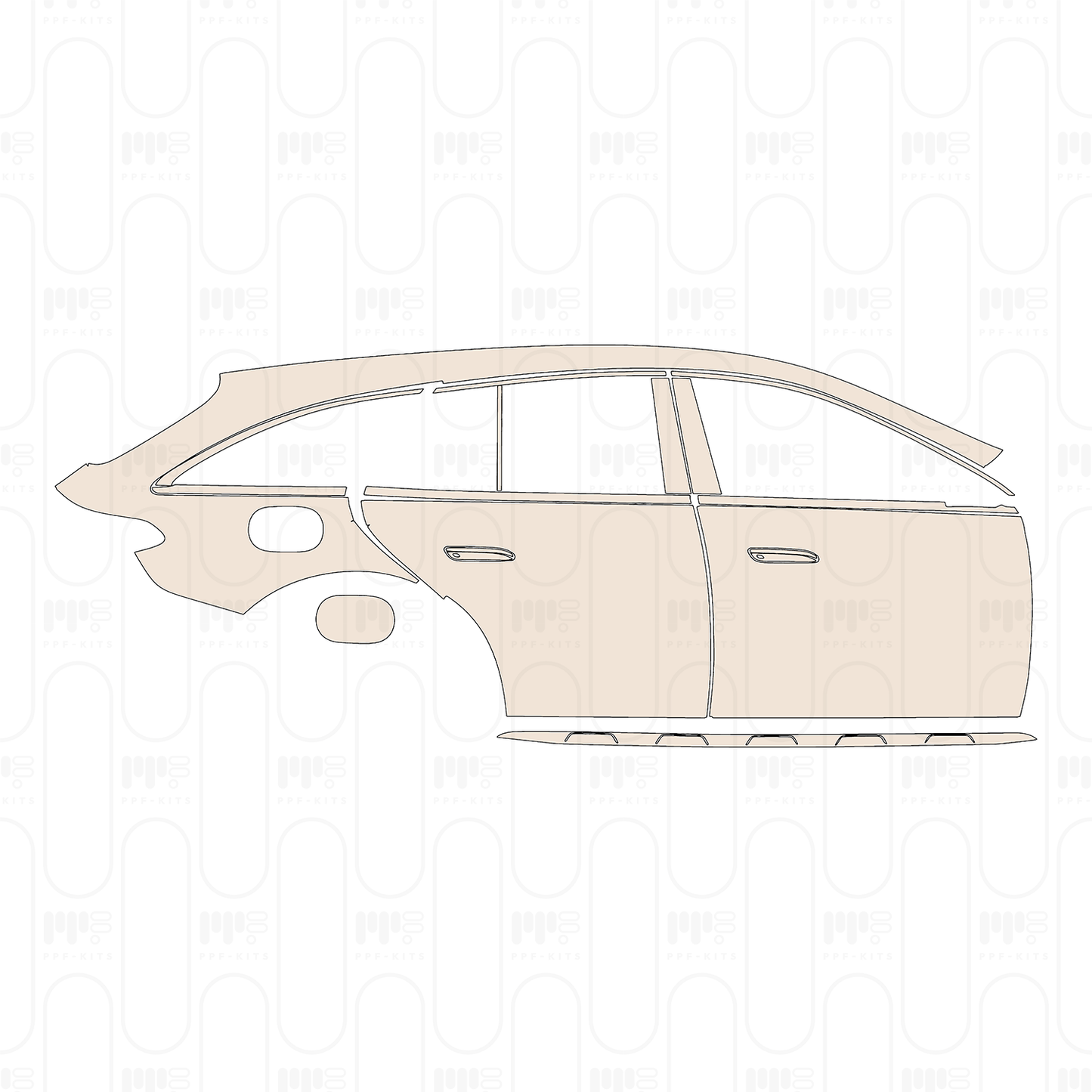 Pre-Cut PPF Mercedes-Benz E Class Estate All-Terrain 2024