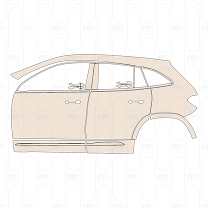 Pre-Cut PPF Mercedes-Benz EQA (CN) Base 2022
